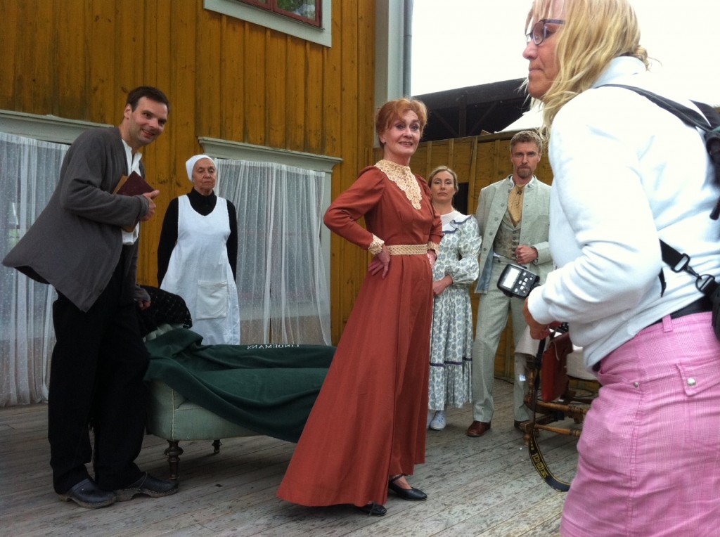 Ensemblen och LT:s fotograf